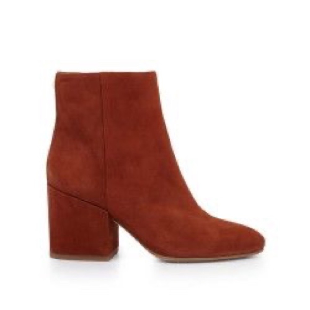 Sam Edelman Tate Heeled Booties Cinnamon